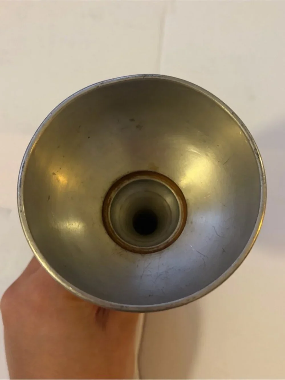 Vintage Royal Selangor Pewter Wine Funnel Grapevine Pattern Barware